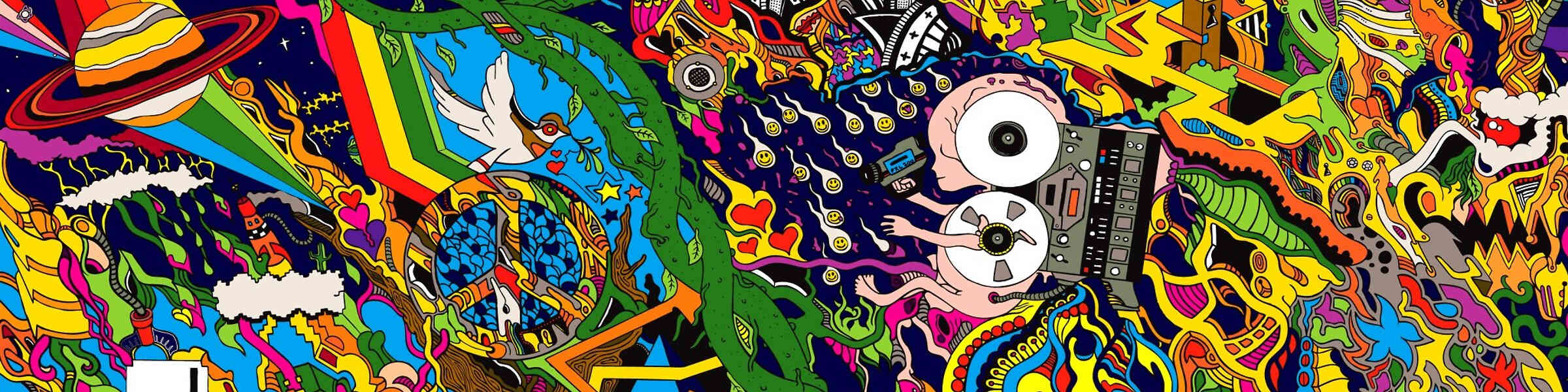 Redbubble banner for @infected