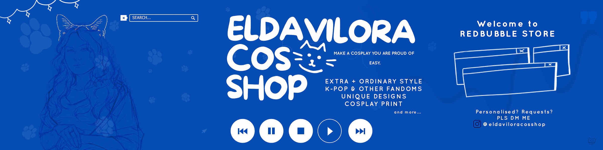 Artist shop banner image
