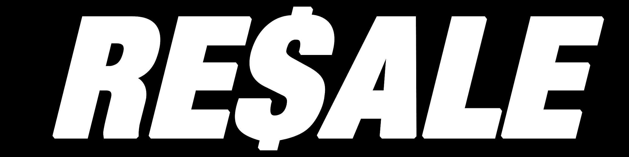 Redbubble banner for @RESALE