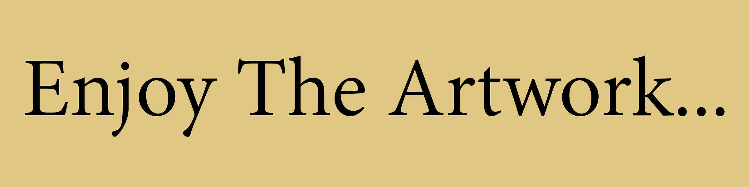 Artist shop banner image