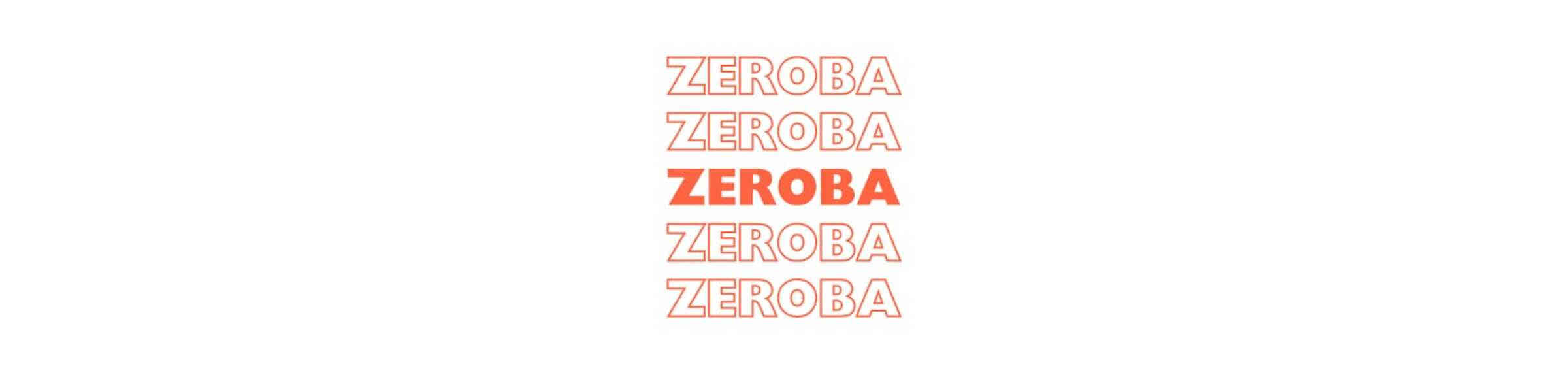 Redbubble banner for @zeroba