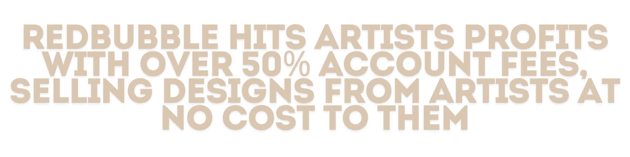 Artist shop banner image