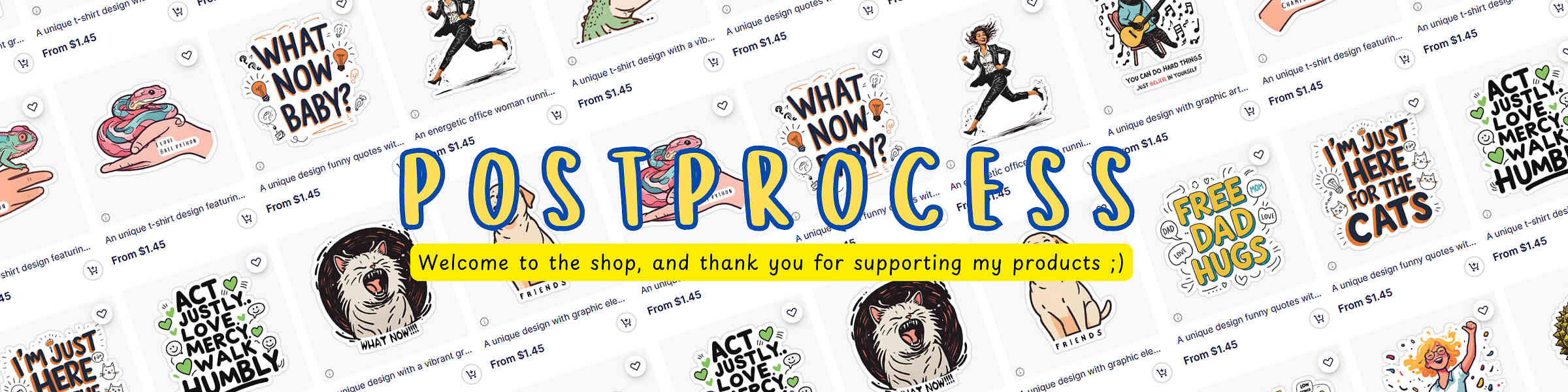 Artist shop banner image