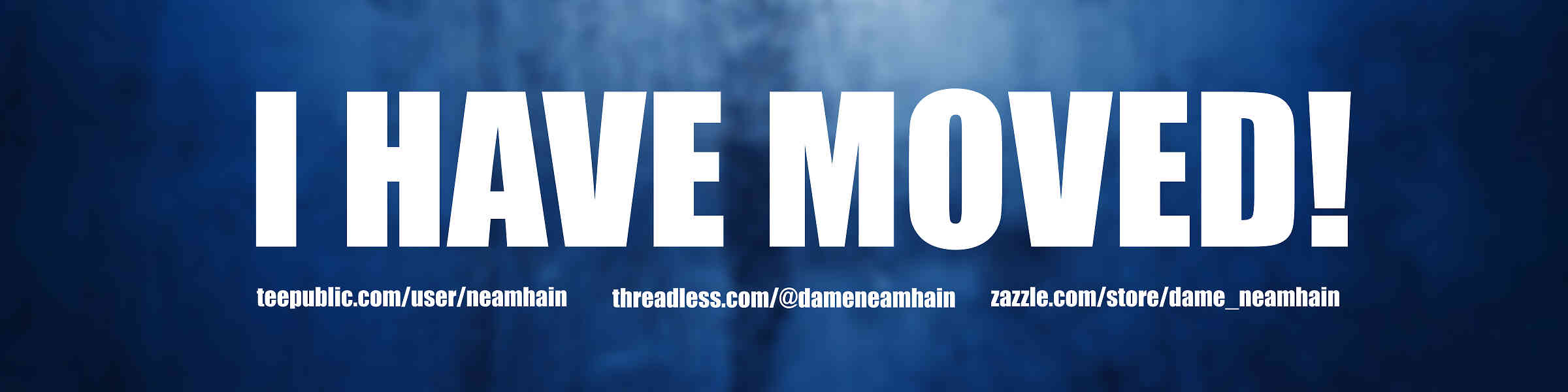 Redbubble banner for @Sidewalk