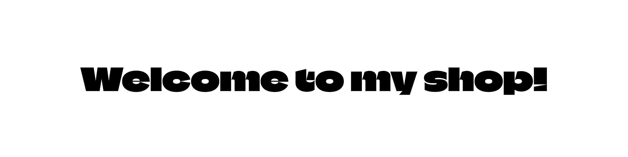 Artist shop banner image