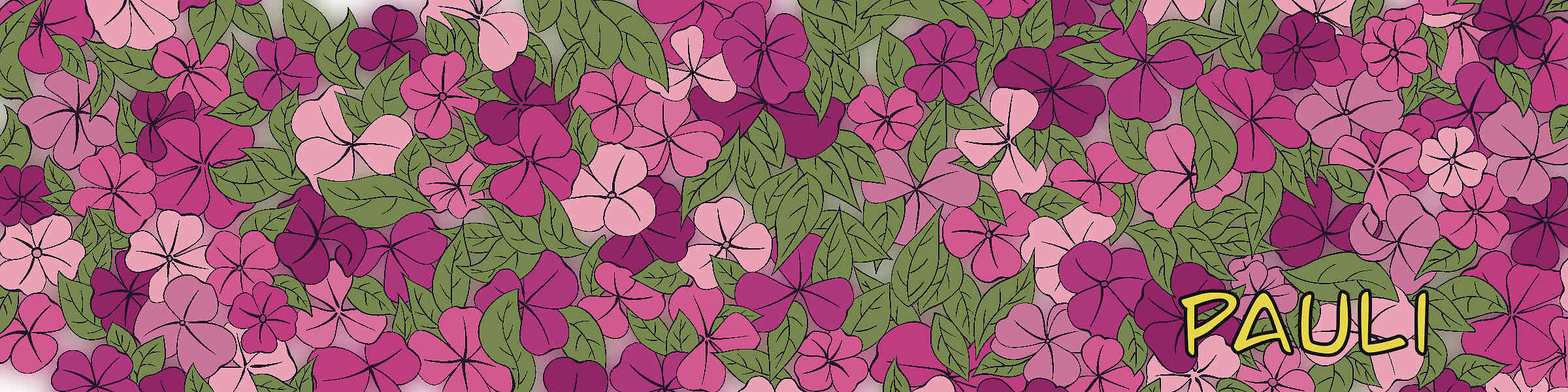 Redbubble banner for @pauli