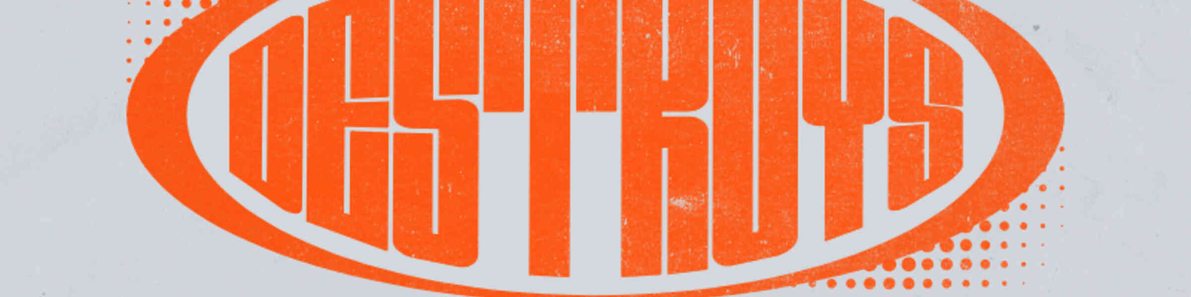 Redbubble banner for @destroys