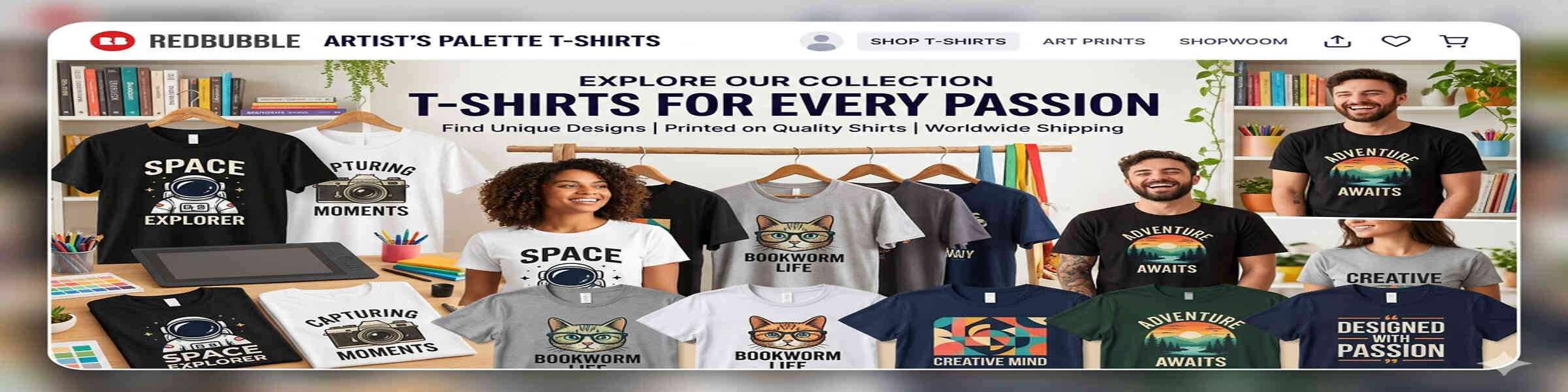 Artist shop banner image