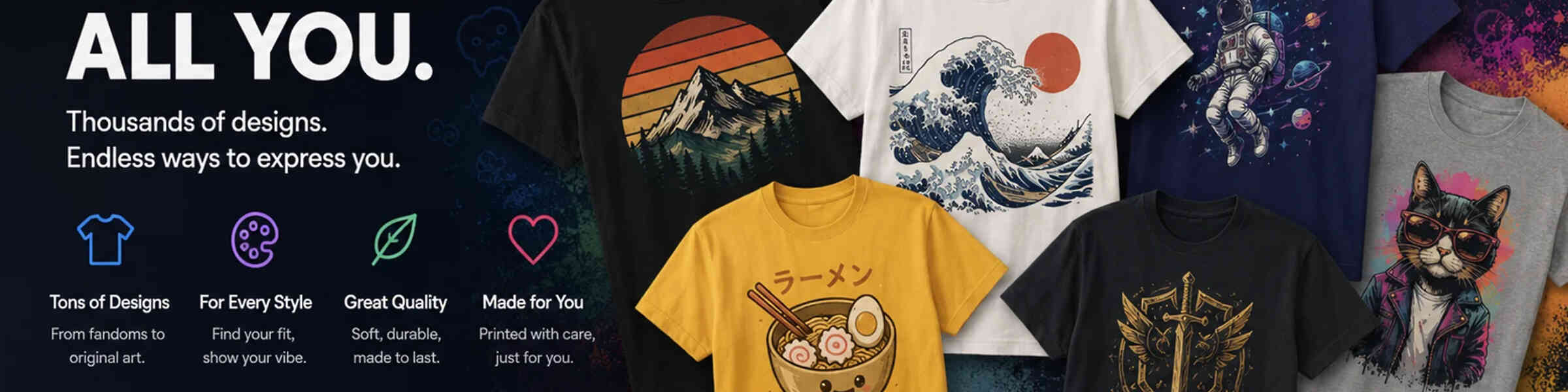 Artist shop banner image