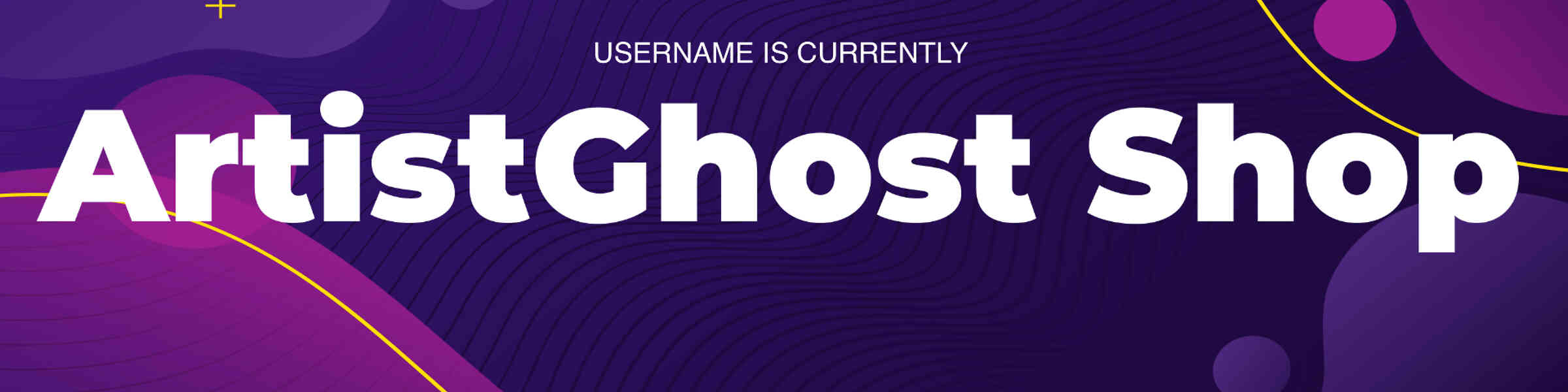 Artist shop banner image