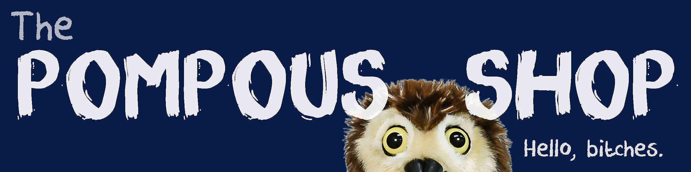 Redbubble banner for @Pompous