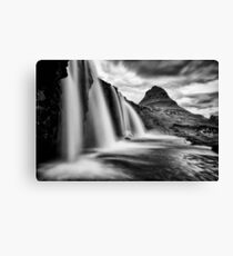 Die Stimmungen von Kirkjufell Leinwanddruck