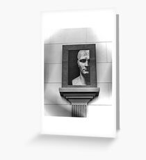 Render Unto Ceasar... Greeting Card