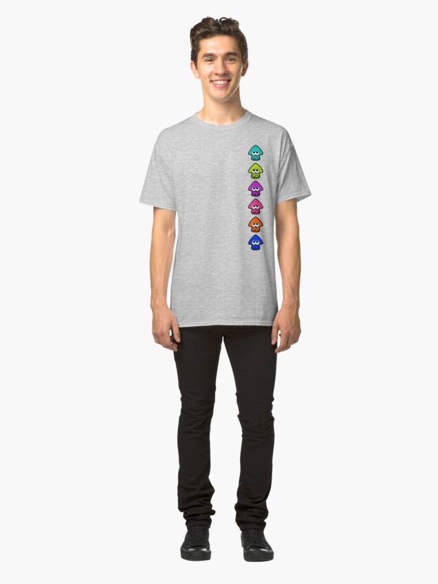 T-shirt classique ''Splatoon Color Force' : autre vue