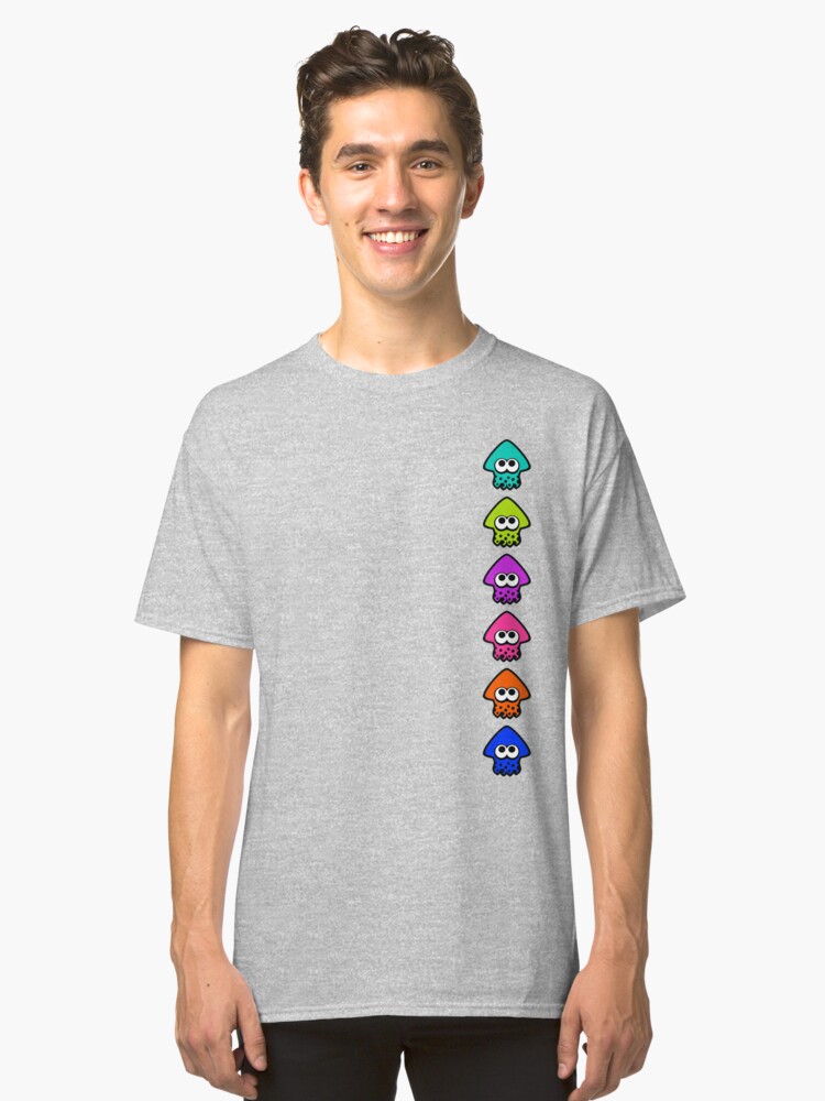 T-shirt classique ''Splatoon Color Force' : autre vue