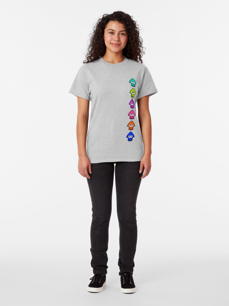 T-shirt classique ''Splatoon Color Force' : autre vue