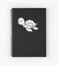 Weird Turtle Funny Sea Turtoise Animal Gift Spiral Notebook