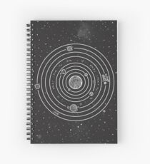 Solar System Spiral Notebook