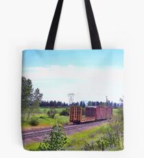 Spur Tracks Tote Bag