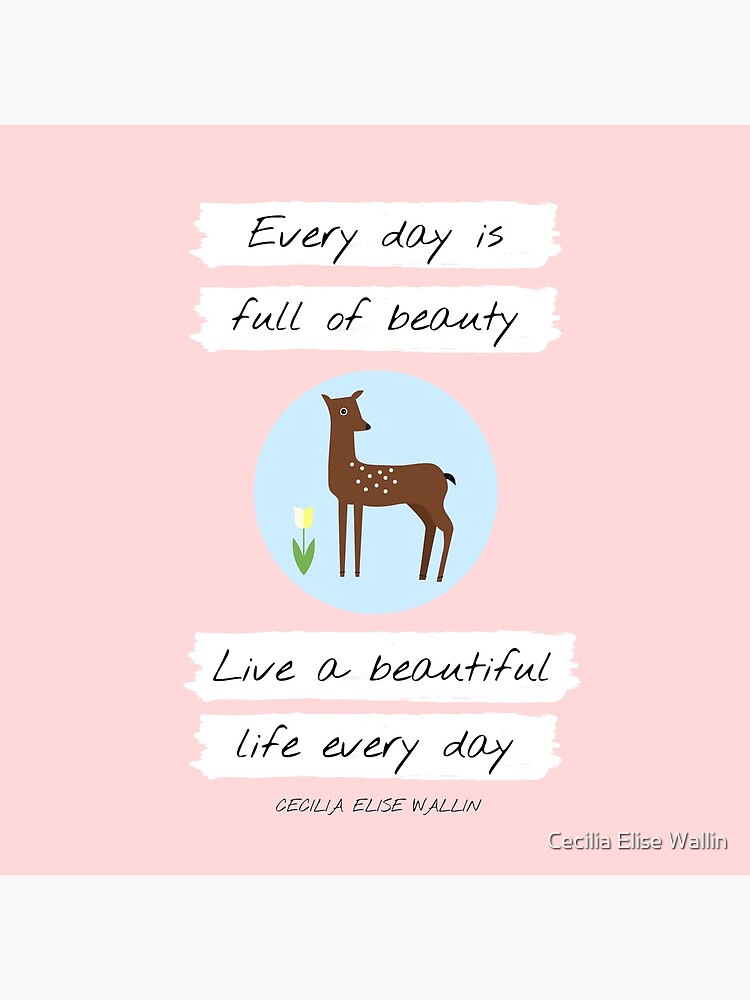 UPLIFTING QUOTE (deer, animal) from Inventicity™ by CeciliaElise