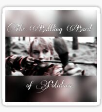 Gabrielle battling bard Sticker