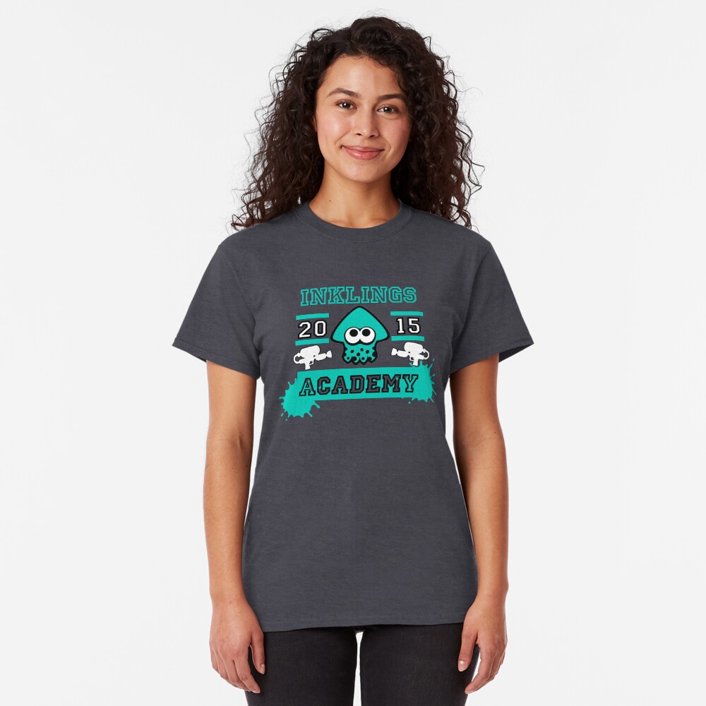T-shirt classique « SPLATOON ACADEMY TURQUOISE»