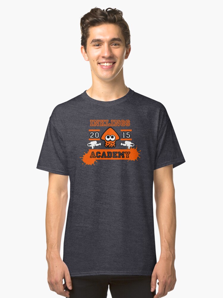 T-shirt classique ''SPLATOON ACADEMY ORANGE' : autre vue