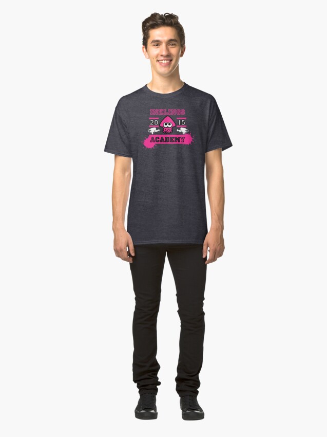 T-shirt classique ''SPLATOON ACADEMY PINK' : autre vue