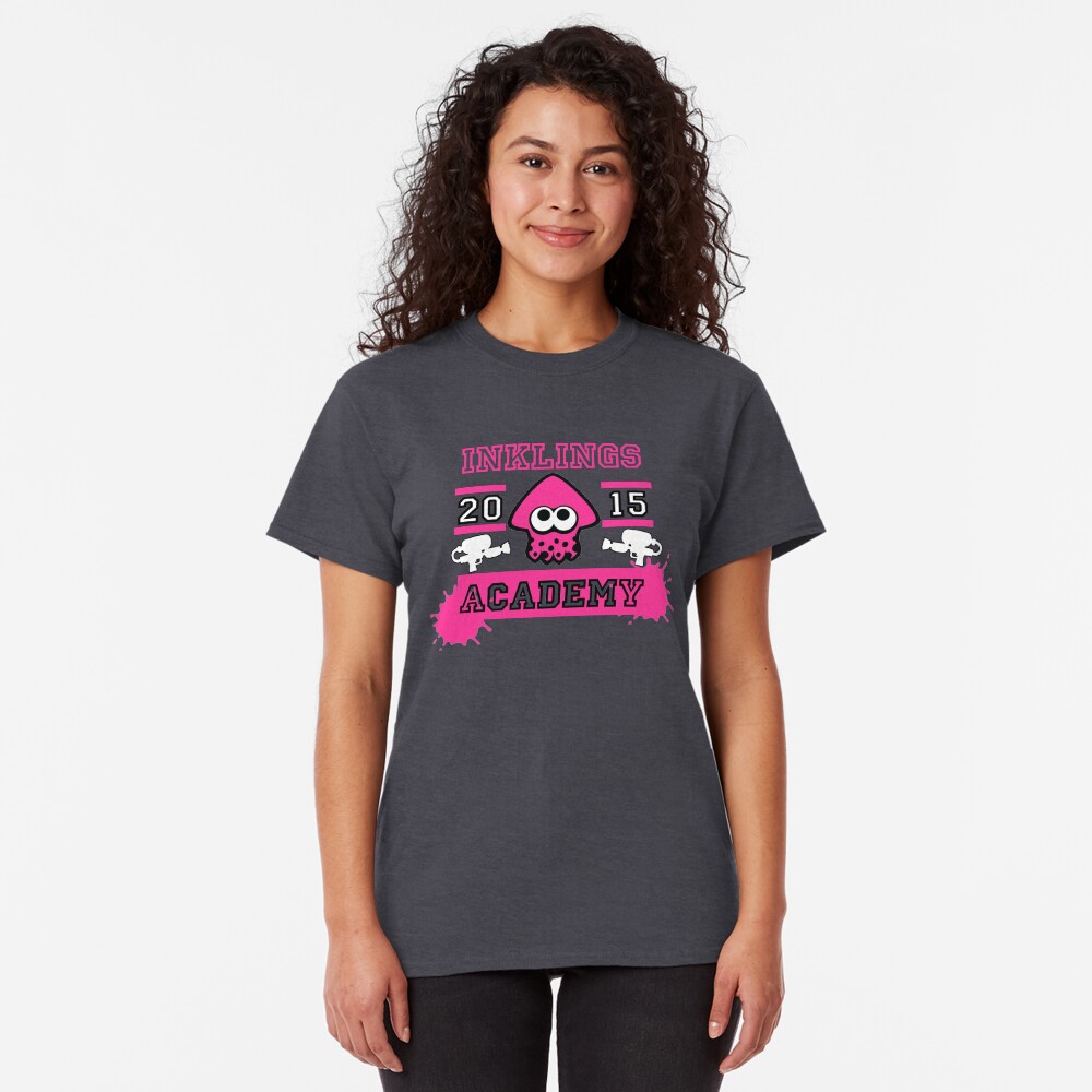 T-shirt classique « SPLATOON ACADEMY PINK»