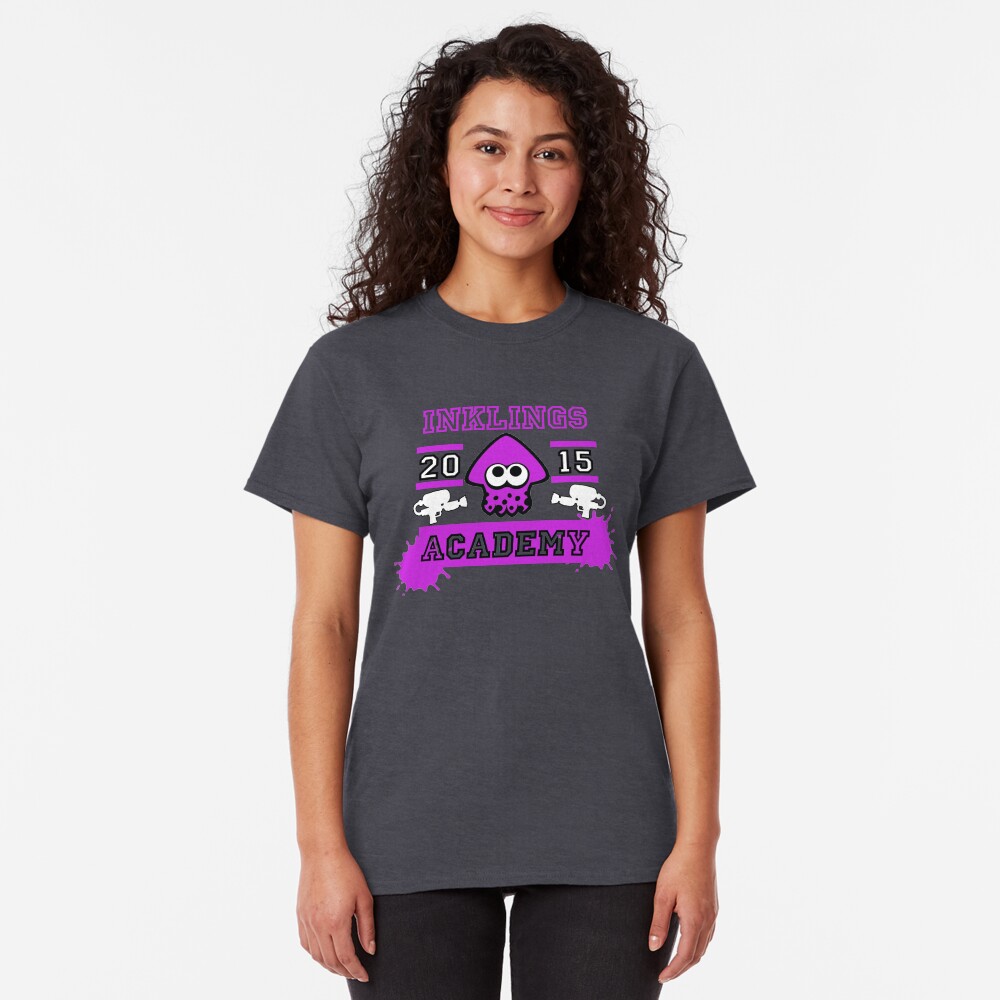 T-shirt classique « SPLATOON ACADEMY PURPLE»