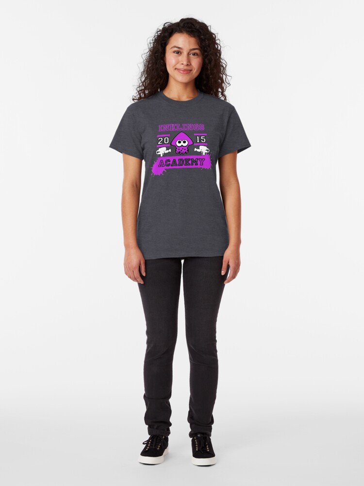 T-shirt classique ''SPLATOON ACADEMY PURPLE' : autre vue