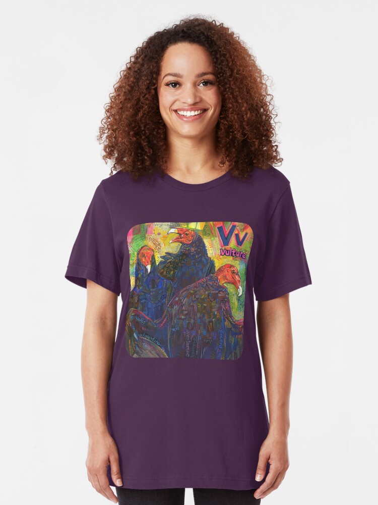 Alternate view of V Is for Vulture - 2019 Slim Fit T-Shirt