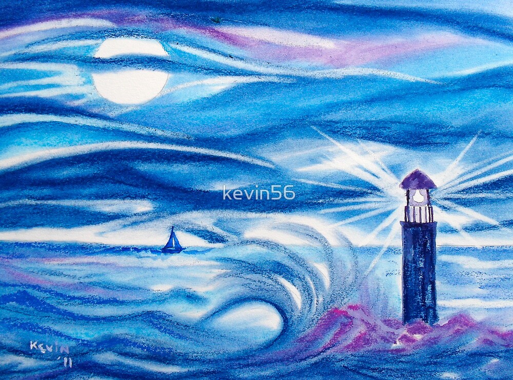"I see the light, I'm sailing home.....)" by kevin56 Redbubble