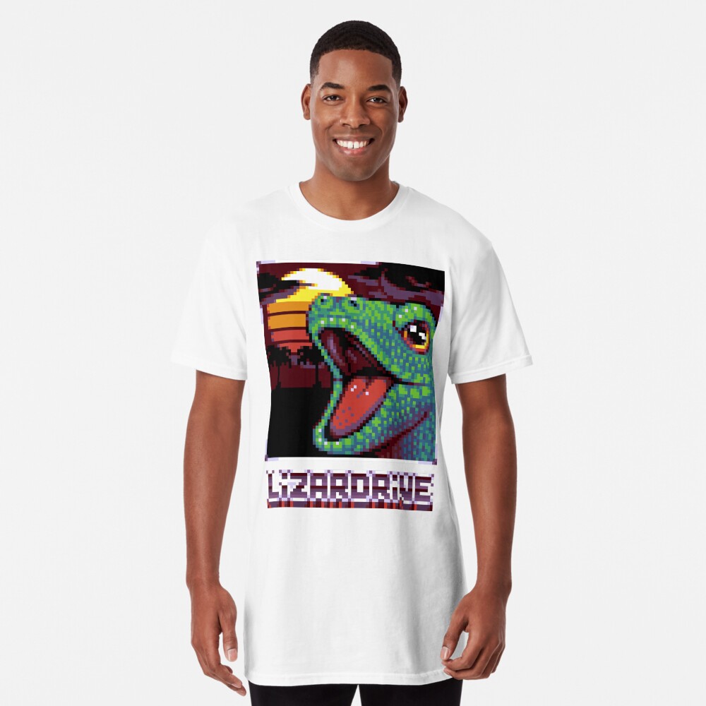 T-shirt long « LIZARDRIVE»