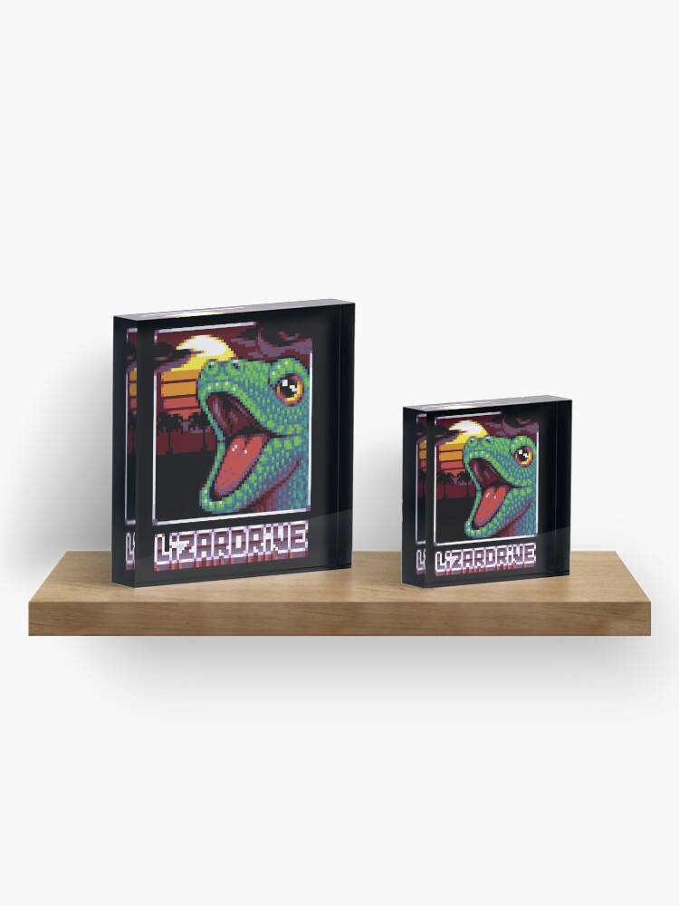 Bloc acrylique ''LIZARDRIVE' : autre vue