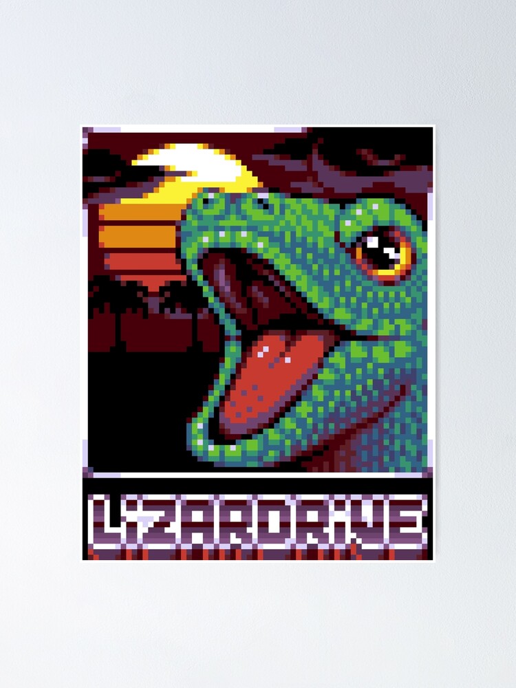 Poster ''LIZARDRIVE' : autre vue