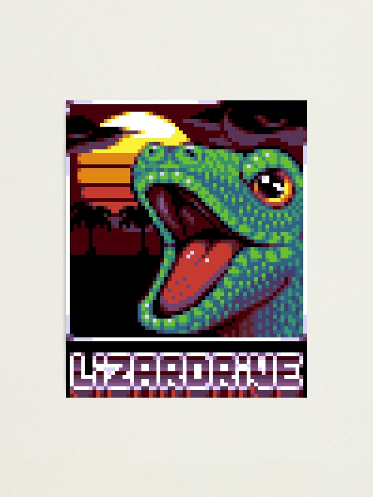 Impression photo ''LIZARDRIVE' : autre vue
