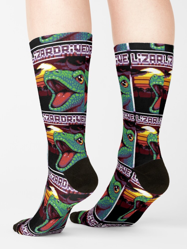 Chaussettes ''LIZARDRIVE' : autre vue