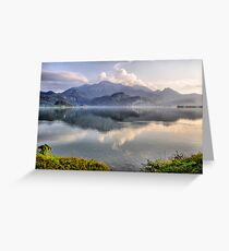 Lake and Mountains II Greeting Card