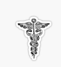 Registered Nurse Zentangle Sticker