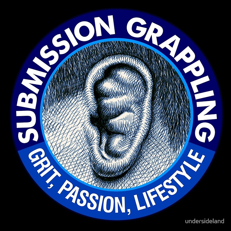 "Submission grappler cauliflower ear jiu jitsu, judo" by