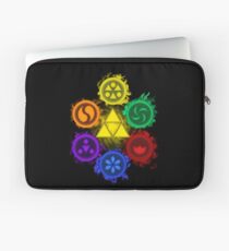 Legend of Zelda - Ocarina of Time - The 6 Sages Laptop Sleeve