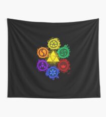 Legend of Zelda - Ocarina of Time - The 6 Sages Wall Tapestry