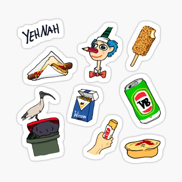 Straya Stickers Collection 01 - The Classics Sticker