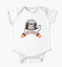 SPACE PUPPY HAZ A ROCKET! One Piece - Short Sleeve
