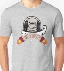 SPACE PUPPY HAZ A ROCKET! Unisex T-Shirt
