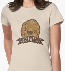 POTATO!!! Women's Fitted T-Shirt