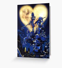 Kingdom Hearts Box Art Greeting Card