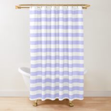 Periwinkle Blue Shower Curtains Redbubble