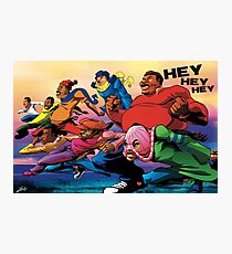 Fat Albert and the Gang Ready for battle Photographic Print